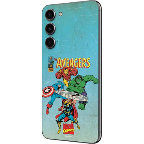 Marvel Classic Comics The Avengers Galaxy S23 Plus Skin