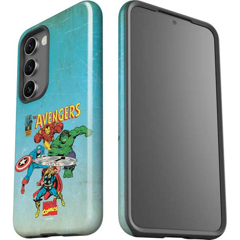 Marvel Classic Comics The Avengers Galaxy S23 Pro Case