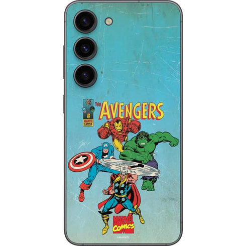 Marvel Classic Comics The Avengers Galaxy S23 Skin