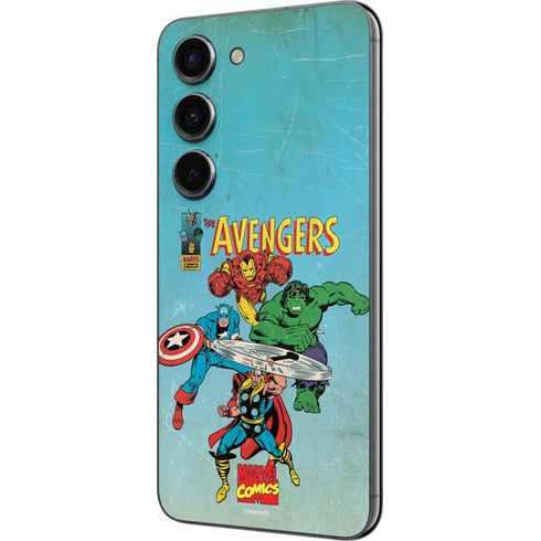 Marvel Classic Comics The Avengers Galaxy S23 Skin