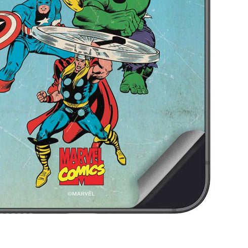 Marvel Classic Comics The Avengers Galaxy S24 Skin