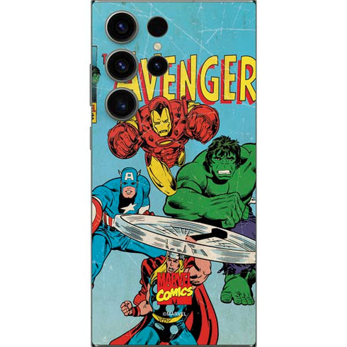Marvel Classic Comics The Avengers Galaxy S24 Ultra Skin