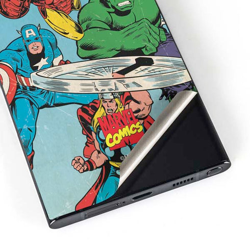 Marvel Classic Comics The Avengers Galaxy S24 Ultra Skin