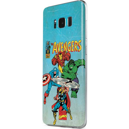 Marvel Classic Comics The Avengers Galaxy S8 Skin