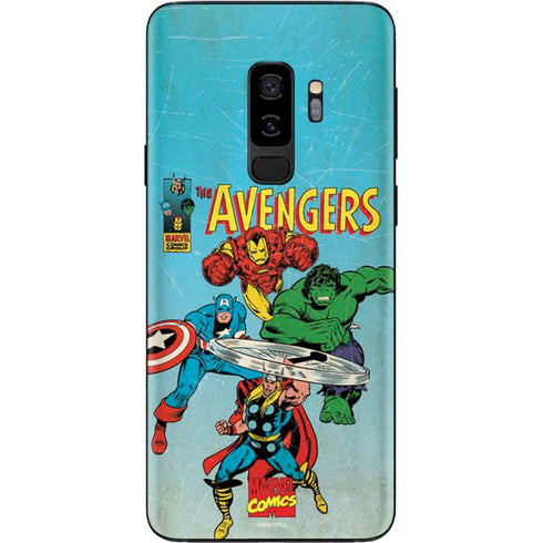 Marvel Classic Comics The Avengers Galaxy S9 Plus Skin