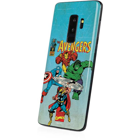 Marvel Classic Comics The Avengers Galaxy S9 Plus Skin