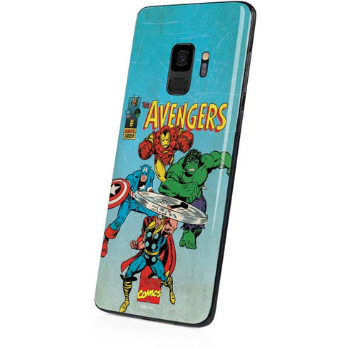 Marvel Classic Comics The Avengers Galaxy S9 Skin