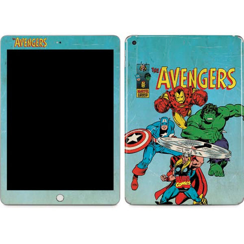 Marvel Classic Comics The Avengers Apple iPad Skin