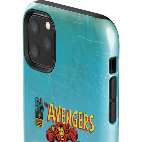 Marvel Classic Comics The Avengers iPhone 11 Pro Max Impact Case