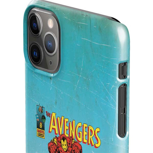 Marvel Classic Comics The Avengers iPhone 11 Pro Max Lite Case
