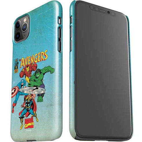 Marvel Classic Comics The Avengers iPhone 11 Pro Max Lite Case