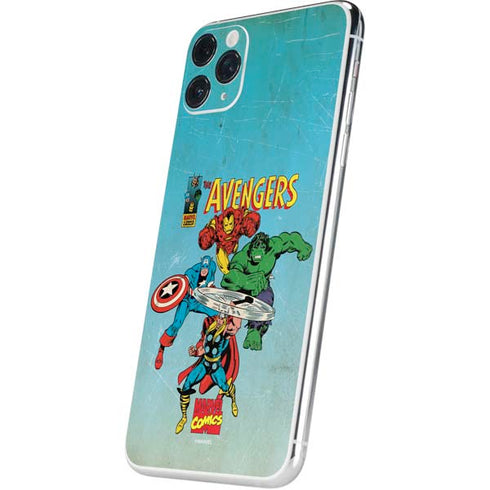 Marvel Classic Comics The Avengers iPhone 11 Pro Max Skin