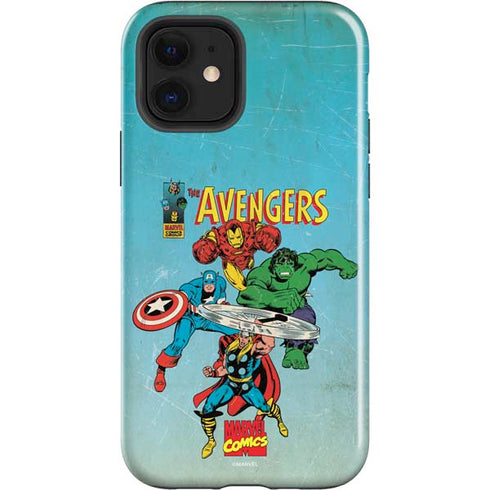 Marvel Classic Comics The Avengers iPhone 12 Impact Case