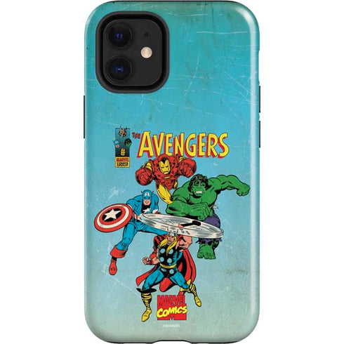 Marvel Classic Comics The Avengers iPhone 12 Mini Impact Case