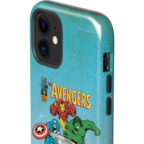 Marvel Classic Comics The Avengers iPhone 12 Mini Impact Case