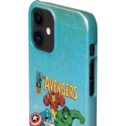Marvel Classic Comics The Avengers iPhone 12 Mini Lite Case