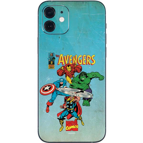 Marvel Classic Comics The Avengers iPhone 12 Mini Skin
