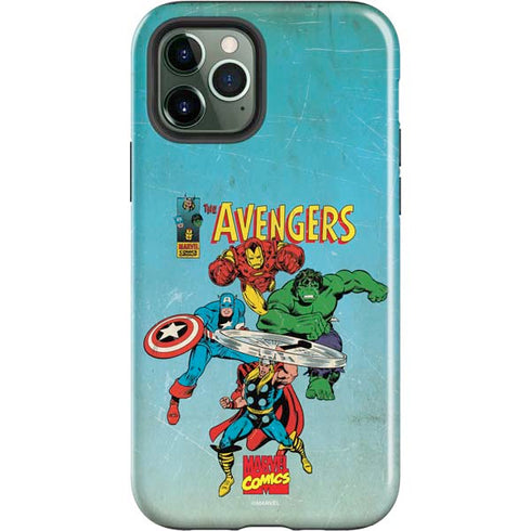 Marvel Classic Comics The Avengers iPhone 12 Pro Impact Case