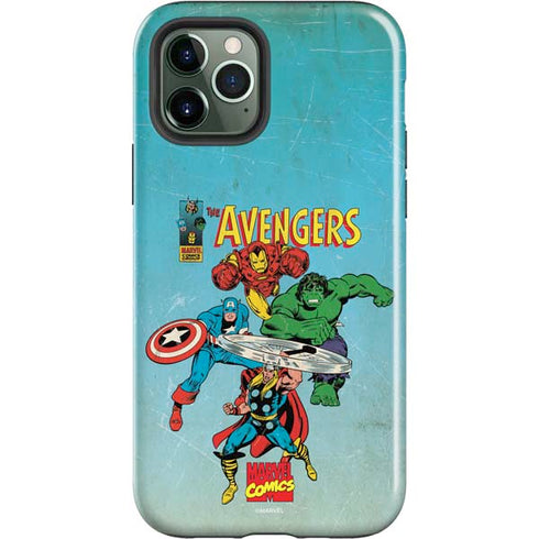 Marvel Classic Comics The Avengers iPhone 12 Pro Max Impact Case