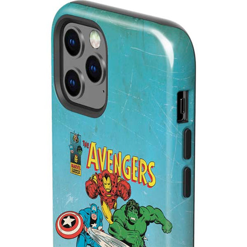 Marvel Classic Comics The Avengers iPhone 12 Pro Max Impact Case
