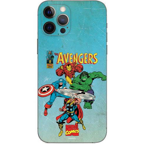 Marvel Classic Comics The Avengers iPhone 12 Pro Skin