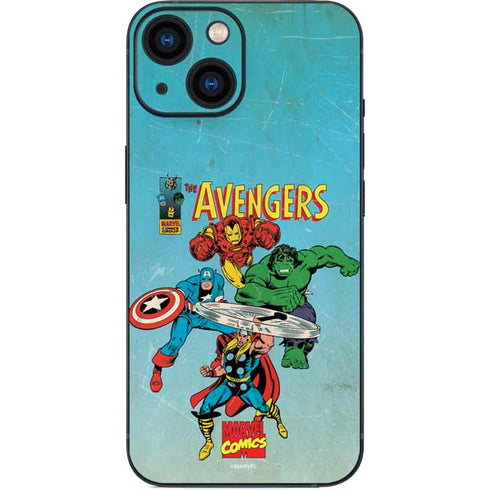 Marvel Classic Comics The Avengers iPhone 13 Mini Skin