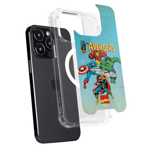 Marvel Classic Comics The Avengers iPhone 13 Pro MagSafe Case
