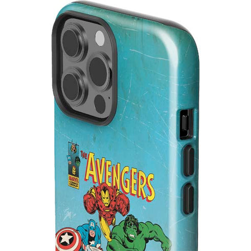 Marvel Classic Comics The Avengers iPhone 13 Pro Max Impact Case