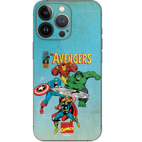 Marvel Classic Comics The Avengers iPhone 13 Pro Skin