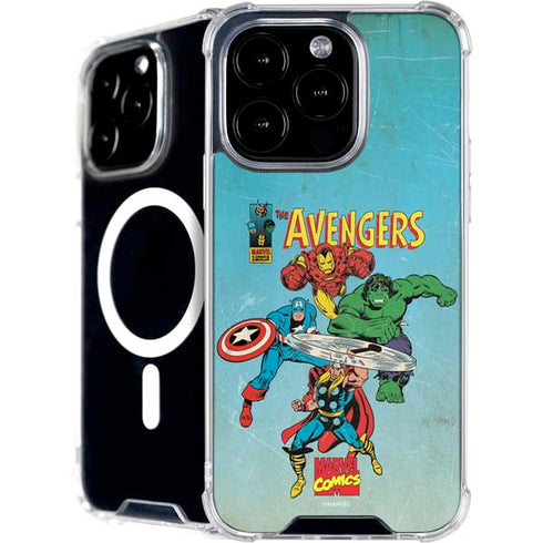 Marvel Classic Comics The Avengers iPhone 16 Pro MagSafe Case