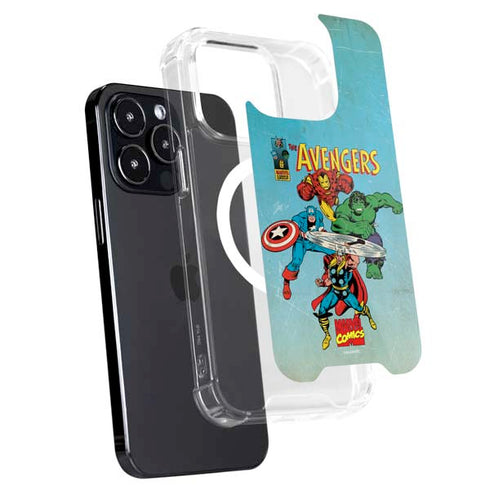 Marvel Classic Comics The Avengers iPhone 16 Pro MagSafe Case