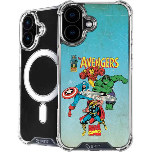 Marvel Classic Comics The Avengers iPhone 17 MagSafe Case