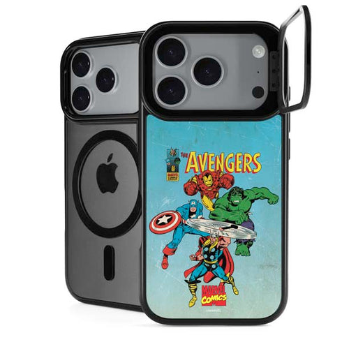 Marvel Classic Comics The Avengers iPhone 18 Pro Max Kickstand Case