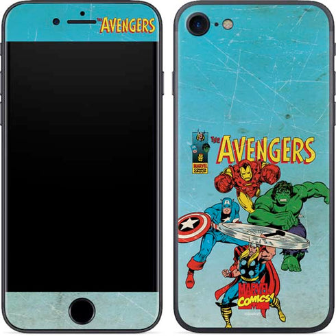Marvel Classic Comics The Avengers iPhone 7 Skin