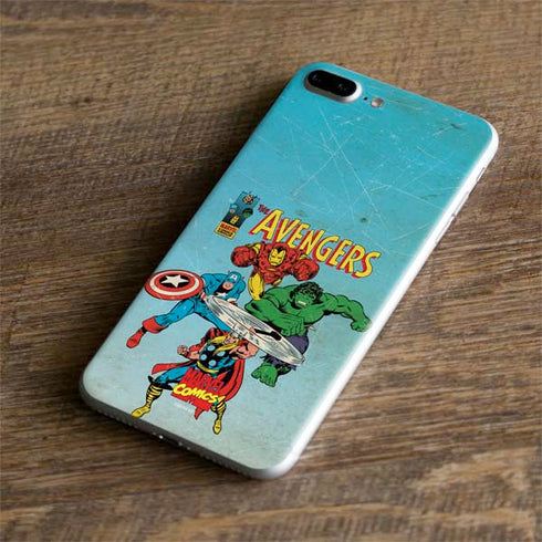 Marvel Classic Comics The Avengers iPhone 8 Plus Skin