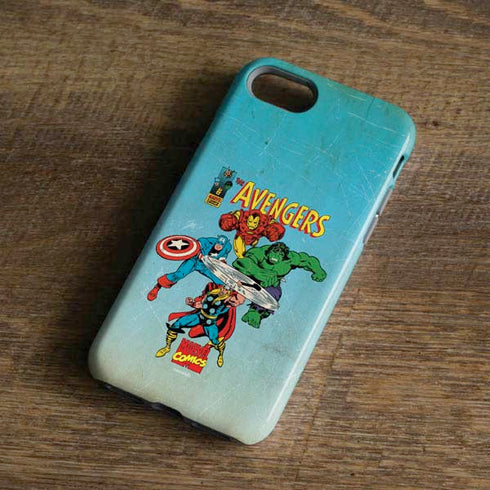 Marvel Classic Comics The Avengers iPhone 8 Pro Case