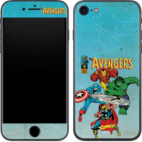 Marvel Classic Comics The Avengers iPhone 8 Skin