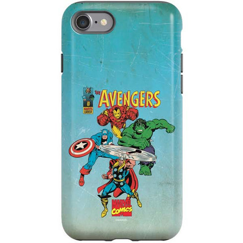 Marvel Classic Comics The Avengers iPhone SE (2nd & 3rd Gen) Pro Case