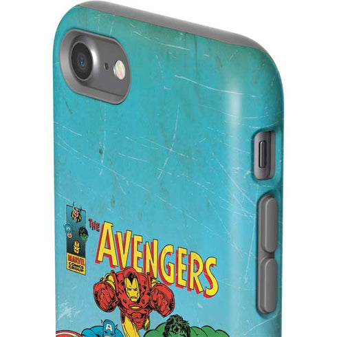 Marvel Classic Comics The Avengers iPhone SE (2nd & 3rd Gen) Pro Case