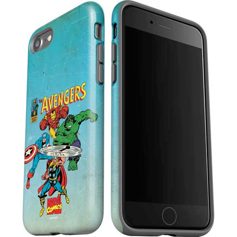 Marvel Classic Comics The Avengers iPhone SE (2nd & 3rd Gen) Pro Case