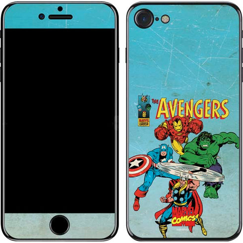 Marvel Classic Comics The Avengers iPhone SE (2nd & 3rd Gen) Skin