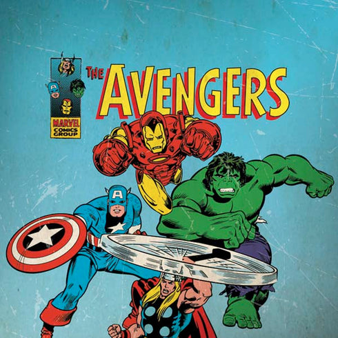 Marvel Classic Comics The Avengers iPhone X Skin