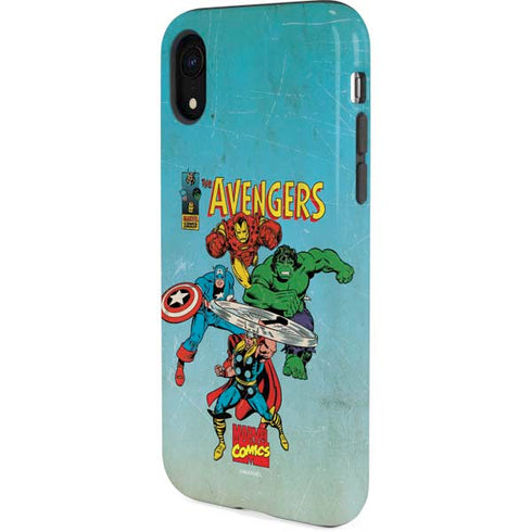 Marvel Classic Comics The Avengers iPhone XR Pro Case