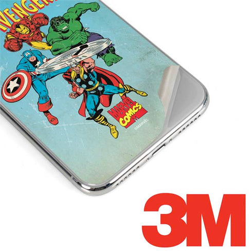 Marvel Classic Comics The Avengers iPhone XR Skin