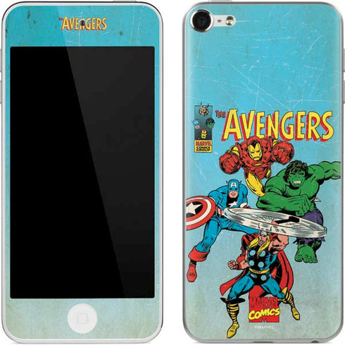Marvel Classic Comics The Avengers Apple iPod Skin