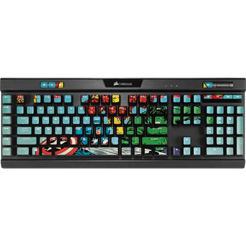 Marvel Classic Comics The Avengers K95 RGB PLATINUM Mechanical Gaming Keyboard Skin