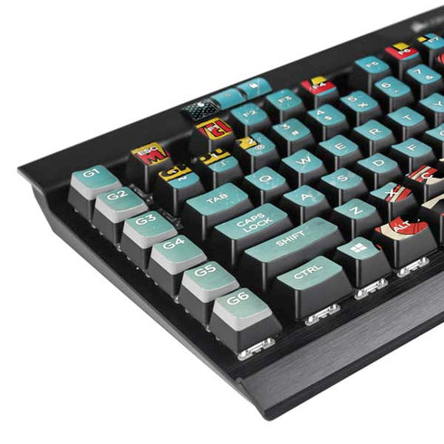Marvel Classic Comics The Avengers K95 RGB PLATINUM Mechanical Gaming Keyboard Skin