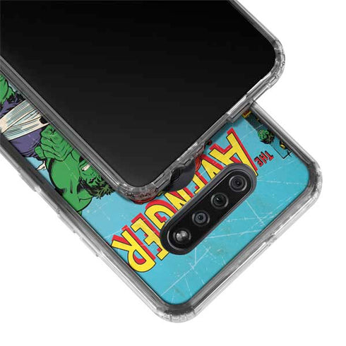 Marvel Classic Comics The Avengers LG K51/Q51 Clear Case