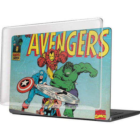 Marvel Classic Comics The Avengers MacBook Pro 14in (2021-24) Case plus Skin