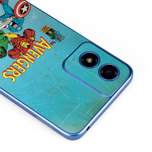 Marvel Classic Comics The Avengers Moto G Play 4G (2024) Skin